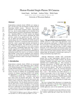 Photon-Flooded Single-Photon 3D Cameras