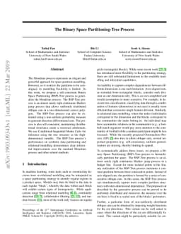 The Binary Space Partitioning-Tree Process
