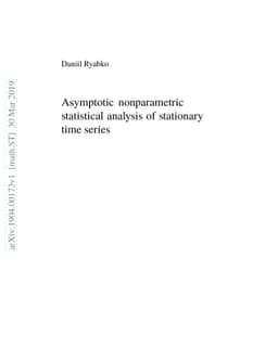 Asymptotic nonparametric statistical analysis of stationary time series