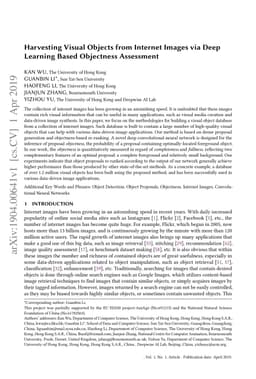 Harvesting Visual Objects from Internet Images via Deep Learning Based
  Objectness Assessment