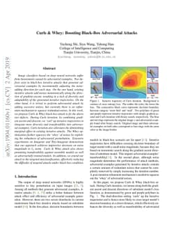 Curls & Whey: Boosting Black-Box Adversarial Attacks