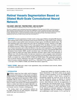 Retinal Vessels Segmentation Based on Dilated Multi-Scale Convolutional
  Neural Network