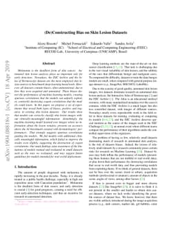 (De)Constructing Bias on Skin Lesion Datasets