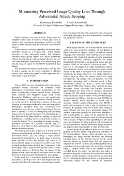 Minimizing Perceived Image Quality Loss Through Adversarial Attack
  Scoping