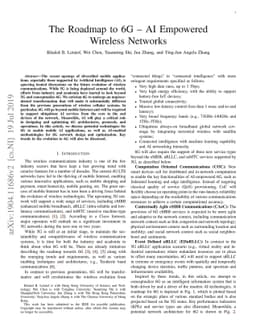 The Roadmap to 6G -- AI Empowered Wireless Networks