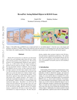 RevealNet: Seeing Behind Objects in RGB-D Scans