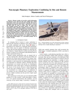Non-myopic Planetary Exploration Combining In Situ and Remote
  Measurements
