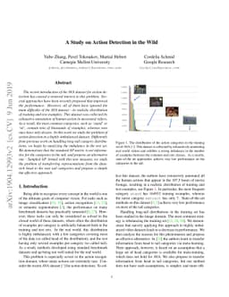 A Study on Action Detection in the Wild