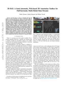 3D BAT: A Semi-Automatic, Web-based 3D Annotation Toolbox for
  Full-Surround, Multi-Modal Data Streams