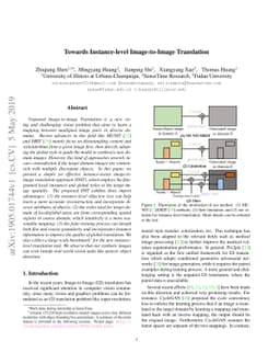 Towards Instance-level Image-to-Image Translation