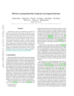 PPGNet: Learning Point-Pair Graph for Line Segment Detection