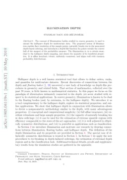 Illumination depth