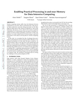 Enabling Practical Processing in and near Memory for Data-Intensive
  Computing