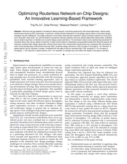 Optimizing Routerless Network-on-Chip Designs: An Innovative
  Learning-Based Framework
