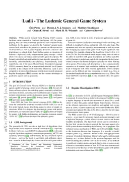 Ludii -- The Ludemic General Game System