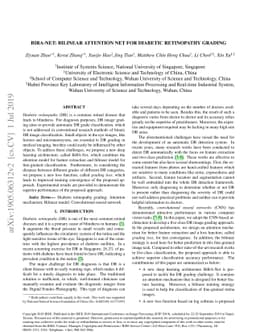 BiRA-Net: Bilinear Attention Net for Diabetic Retinopathy Grading
