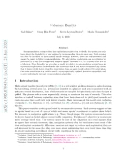 Fiduciary Bandits