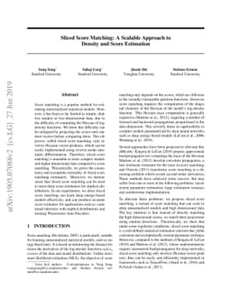 Sliced Score Matching: A Scalable Approach to Density and Score
  Estimation