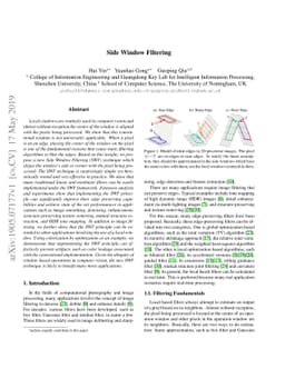 Side Window Filtering