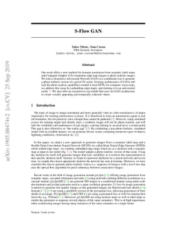 S-Flow GAN