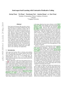 Semi-supervised Learning with Contrastive Predicative Coding