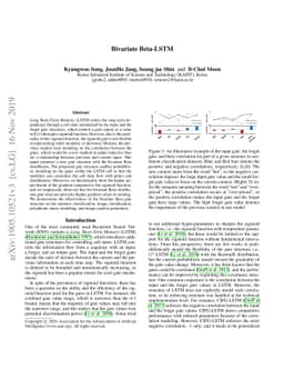 Bivariate Beta-LSTM