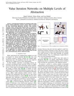 Value Iteration Networks on Multiple Levels of Abstraction