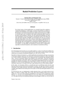 Radial Prediction Layer