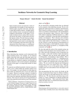 Incidence Networks for Geometric Deep Learning
