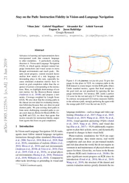 Stay on the Path: Instruction Fidelity in Vision-and-Language Navigation