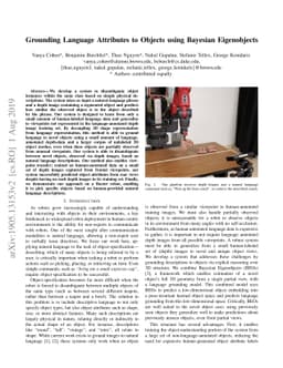 Grounding Language Attributes to Objects using Bayesian Eigenobjects