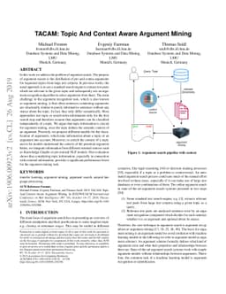 TACAM: Topic And Context Aware Argument Mining