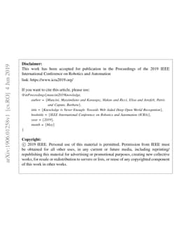 Knowledge is Never Enough: Towards Web Aided Deep Open World Recognition