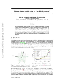 Should Adversarial Attacks Use Pixel p-Norm?