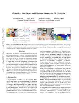 3D-RelNet: Joint Object and Relational Network for 3D Prediction
