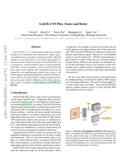 Grid R-CNN Plus: Faster and Better