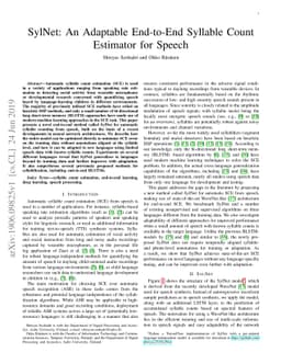 SylNet: An Adaptable End-to-End Syllable Count Estimator for Speech
