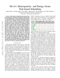 HEATS: Heterogeneity- and Energy-Aware Task-based Scheduling