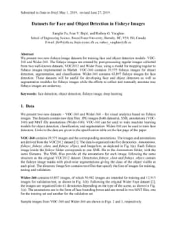 Datasets for Face and Object Detection in Fisheye Images