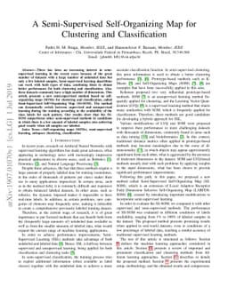 A Semi-Supervised Self-Organizing Map for Clustering and Classification