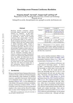 Knowledge-aware Pronoun Coreference Resolution