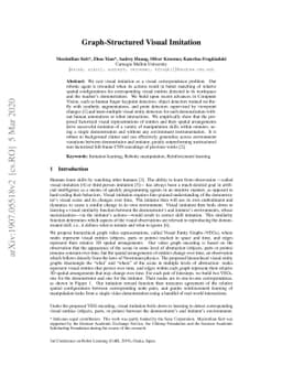 Graph-Structured Visual Imitation