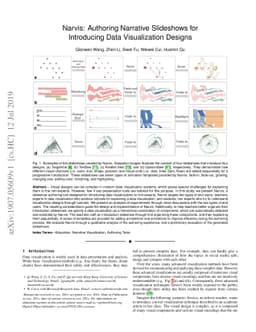 Narvis: Authoring Narrative Slideshows for Introducing Data
  Visualization Designs