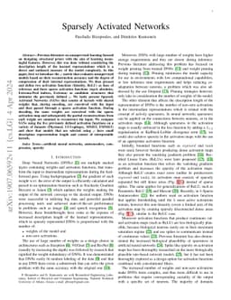 Sparsely Activated Networks