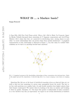 What is... a Markov basis?