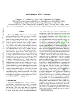 Multi-Adapter RGBT Tracking