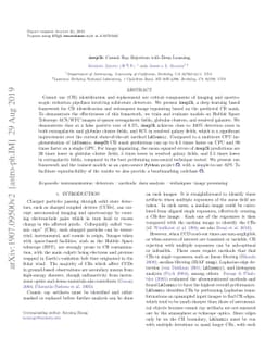 deepCR: Cosmic Ray Rejection with Deep Learning