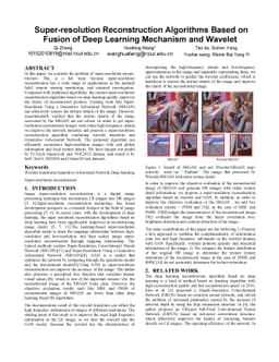 Image Super-Resolution Using a Wavelet-based Generative Adversarial
  Network