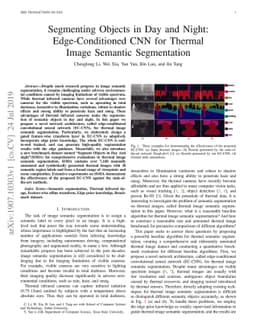 Segmenting Objects in Day and Night:Edge-Conditioned CNN for Thermal
  Image Semantic Segmentation