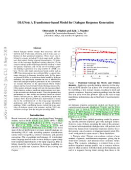 DLGNet: A Transformer-based Model for Dialogue Response Generation